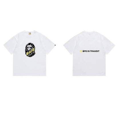 BAPE Ape Head Graphic Streetwear T-Shirt