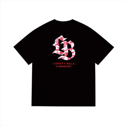 BAPE Ape Head Graphic Streetwear T-Shirt