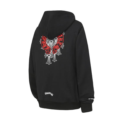 Chrome Hearts Graphic Zip-Up Hoodie