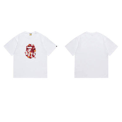 BAPE Ape Head Graphic Streetwear T-Shirt