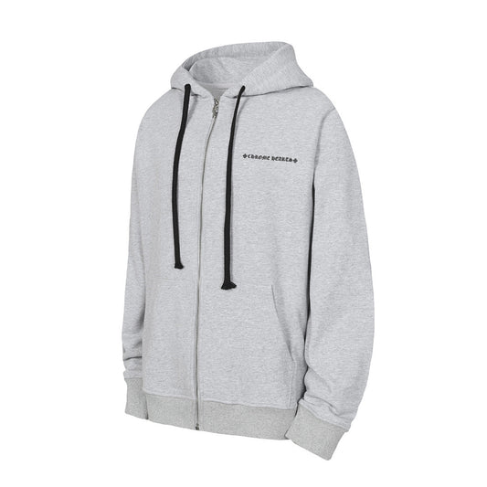 Chrome Hearts Graphic Zip-Up Hoodie