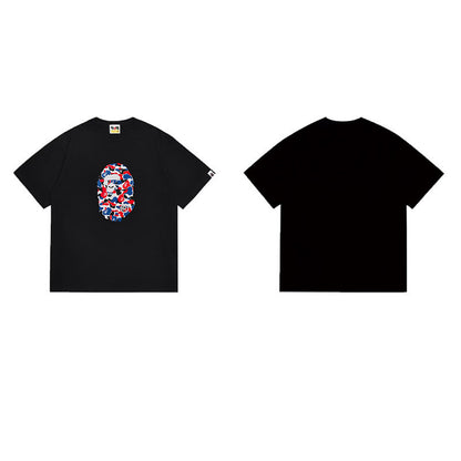 BAPE Ape Head Graphic Streetwear T-Shirt