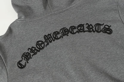 Chrome Hearts Graphic Zip-Up Hoodie