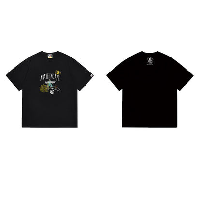 BAPE Ape Head Graphic Streetwear T-Shirt