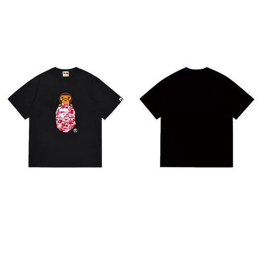 BAPE Ape Head Graphic Streetwear T-Shirt