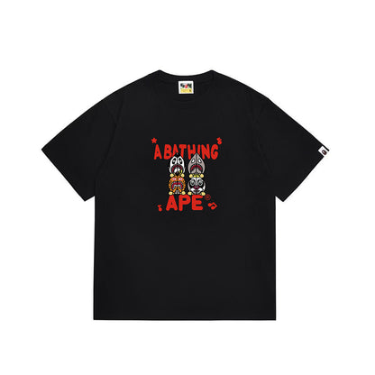 BAPE Ape Head Graphic Streetwear T-Shirt