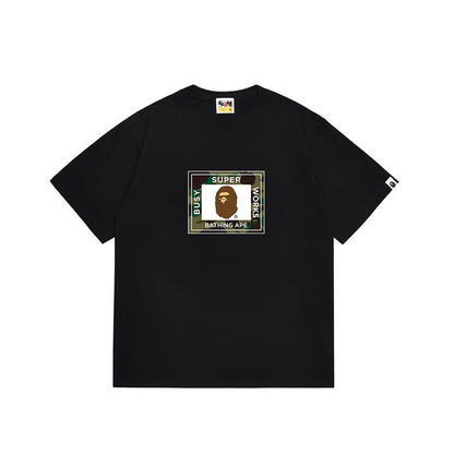 BAPE Ape Head Graphic Streetwear T-Shirt