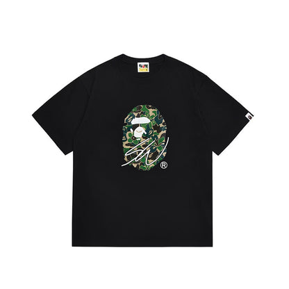 BAPE Ape Head Graphic Streetwear T-Shirt