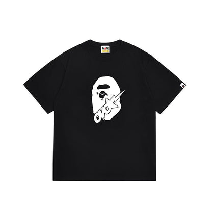 BAPE Ape Head Graphic Streetwear T-Shirt