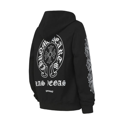 Chrome Hearts Graphic Zip-Up Hoodie