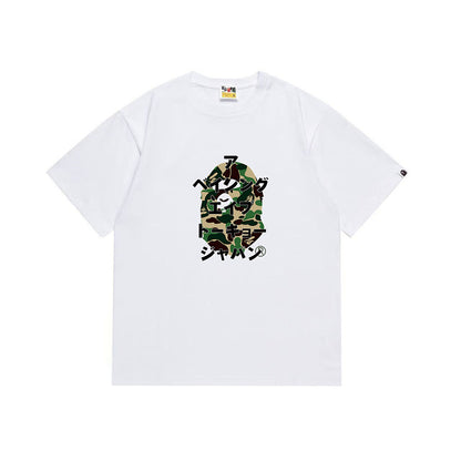 BAPE Ape Head Graphic Streetwear T-Shirt
