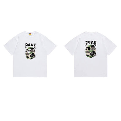 BAPE Ape Head Graphic Streetwear T-Shirt
