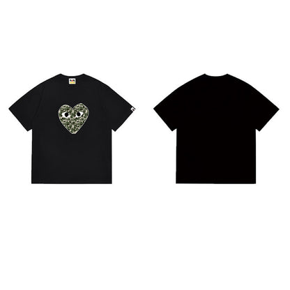 BAPE Ape Head Graphic Streetwear T-Shirt