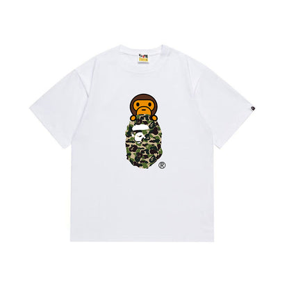 BAPE Ape Head Graphic Streetwear T-Shirt