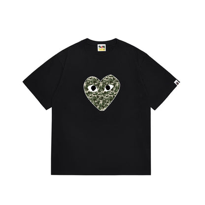 BAPE Ape Head Graphic Streetwear T-Shirt