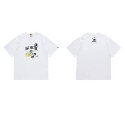 BAPE Ape Head Graphic Streetwear T-Shirt