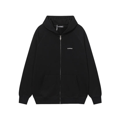 Chrome Hearts Graphic Zip-Up Hoodie