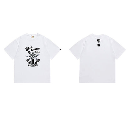 BAPE Ape Head Graphic Streetwear T-Shirt