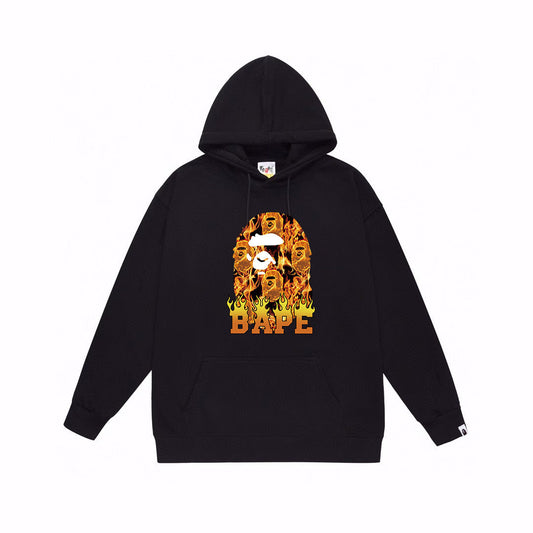 BAPE Flame Ape Head Pullover Hoodie